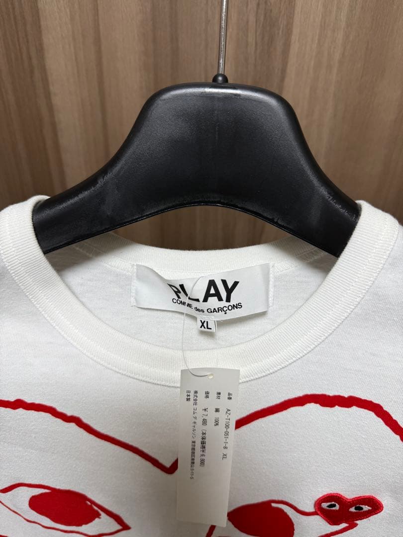 PLAY COMME DES GARCONS レッドハート XL 新品
