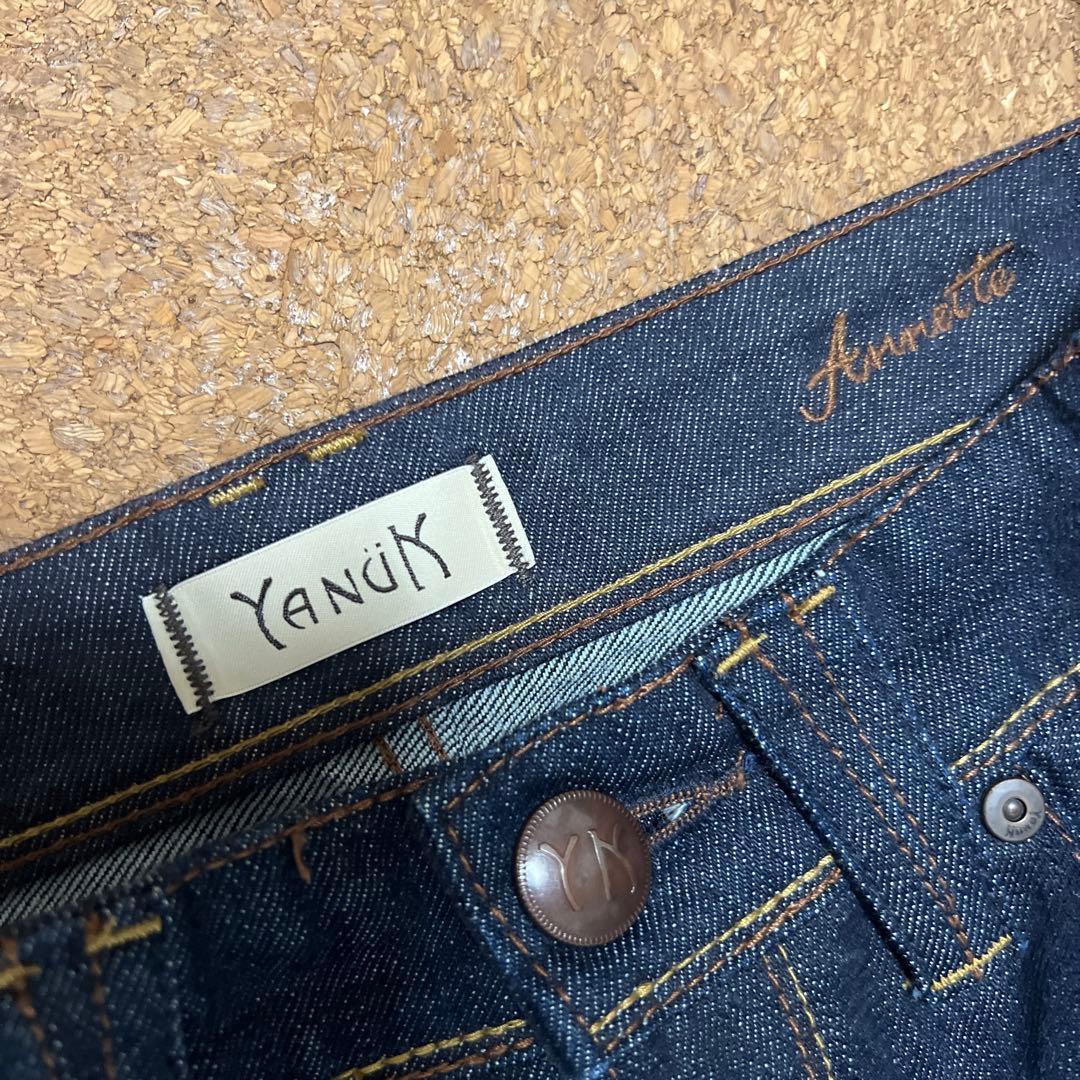 【美品】YANUK Annette デニムパンツ スリムストレート