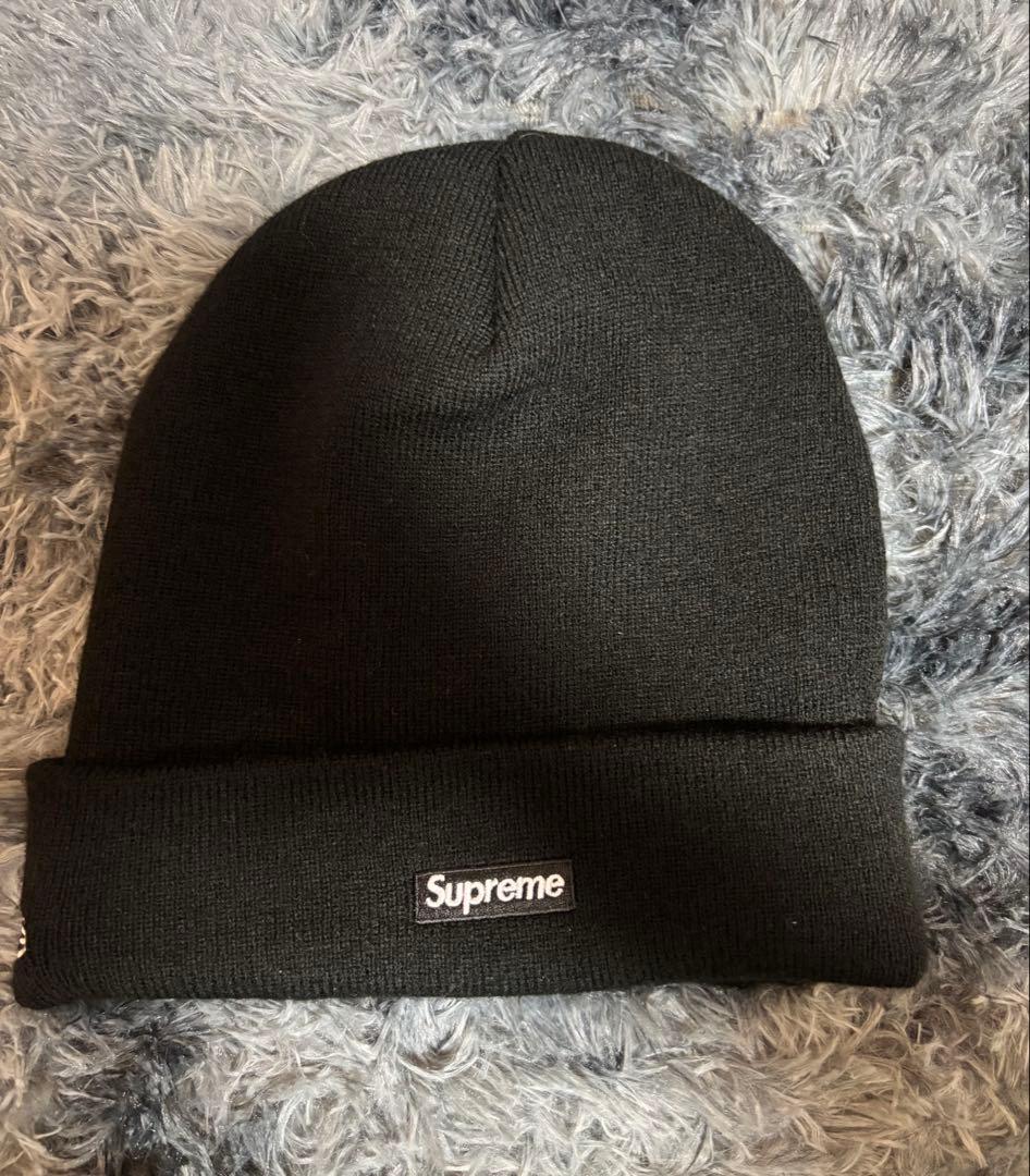 帽子 Supreme New Era Old English Beanie black
