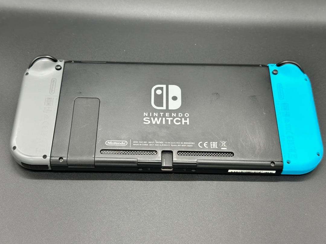 Nintendo Switch 本体 青/灰 充電器付き