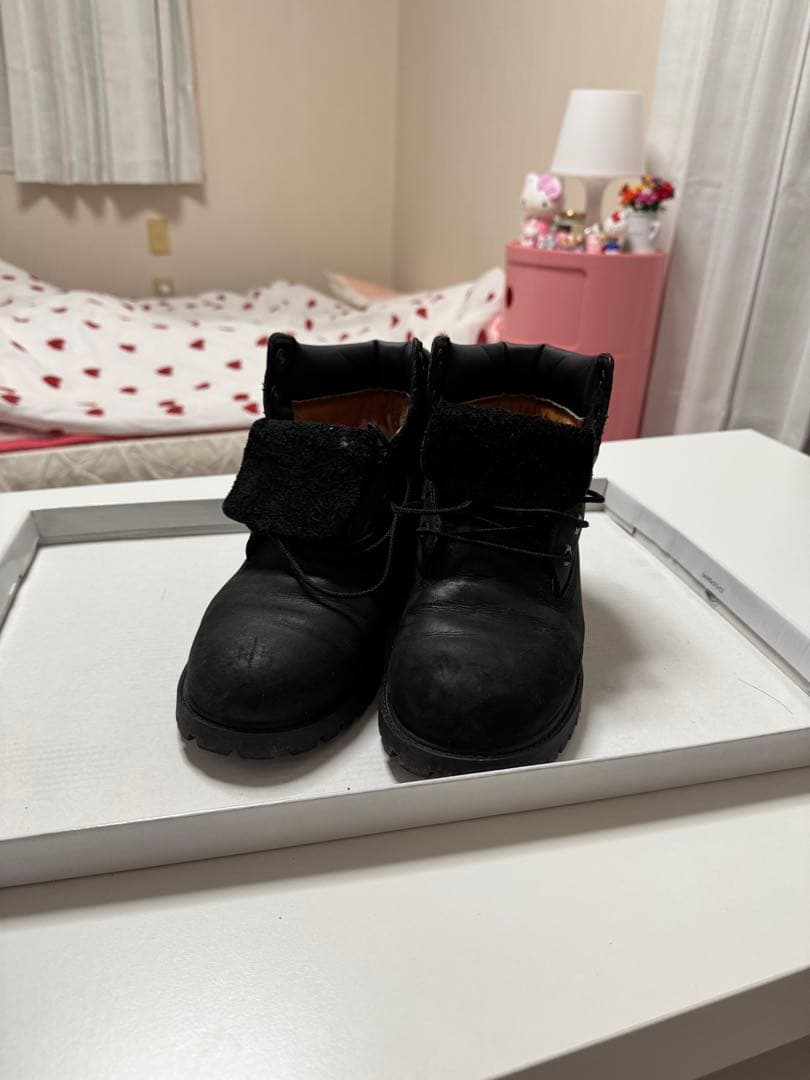Timberland ティンバーランド スエード ワークブーツ ブラック