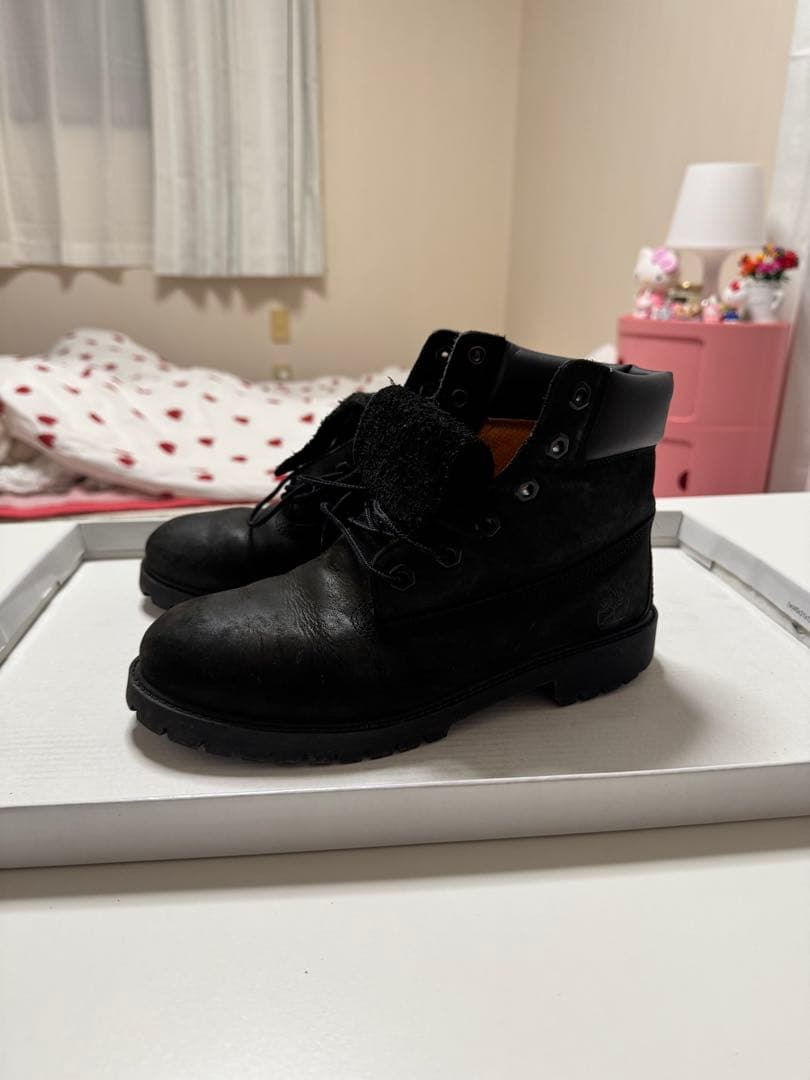 Timberland ティンバーランド スエード ワークブーツ ブラック