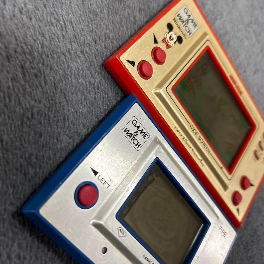 S*.様 任天堂 GAME &WATCH WIDE SCREEN/FIRE ゲー