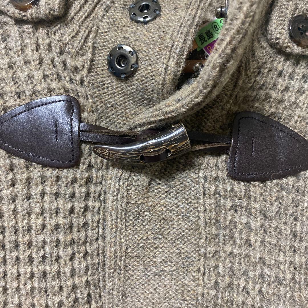 【BURBERRY】ニットダッフルコート