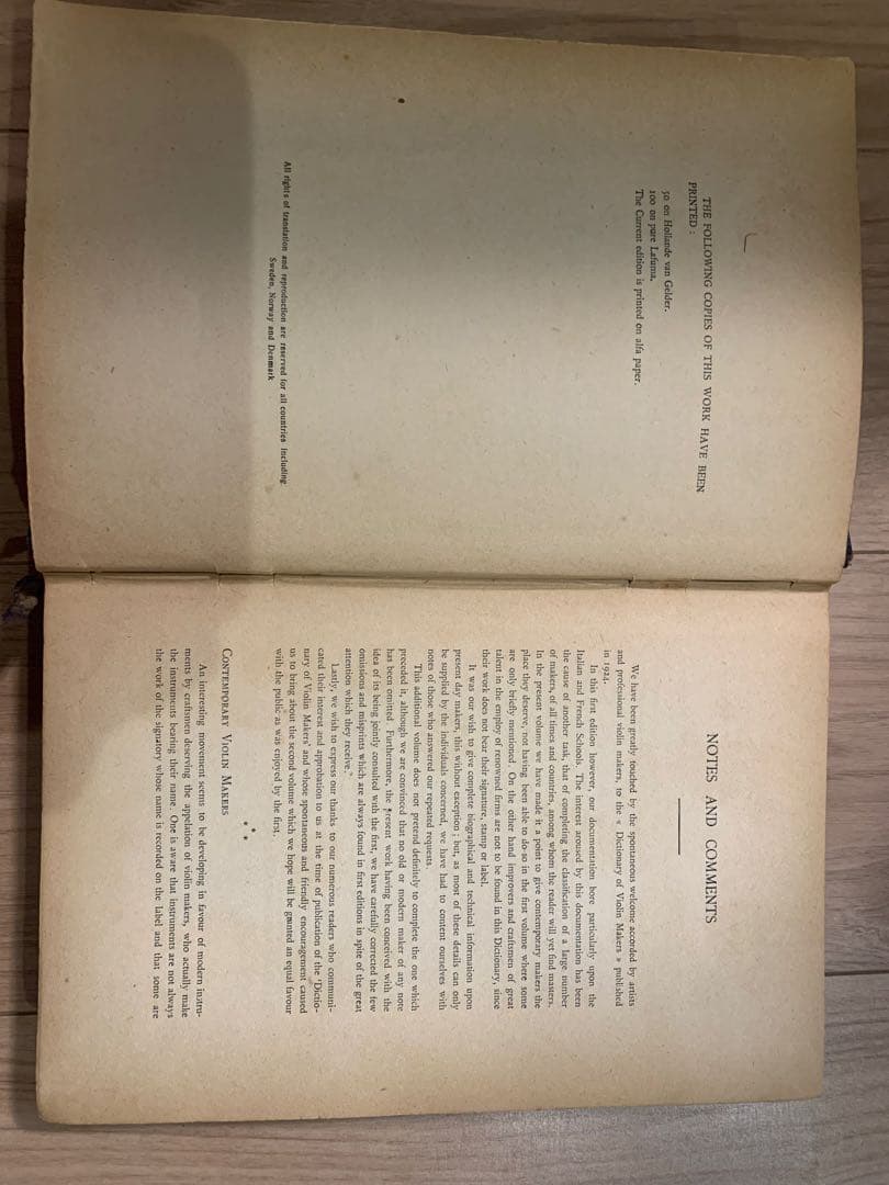 弦楽器製作者の辞書 DICTIONARY OF VIOLIN MAKERS