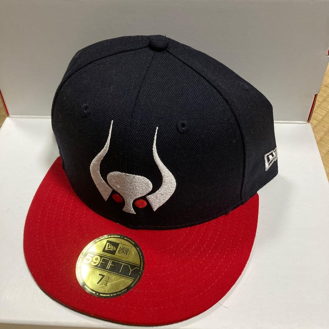 大阪近鉄バファローズ ニューエラ59FIFTY7 1/4 キャップ岡本太郎