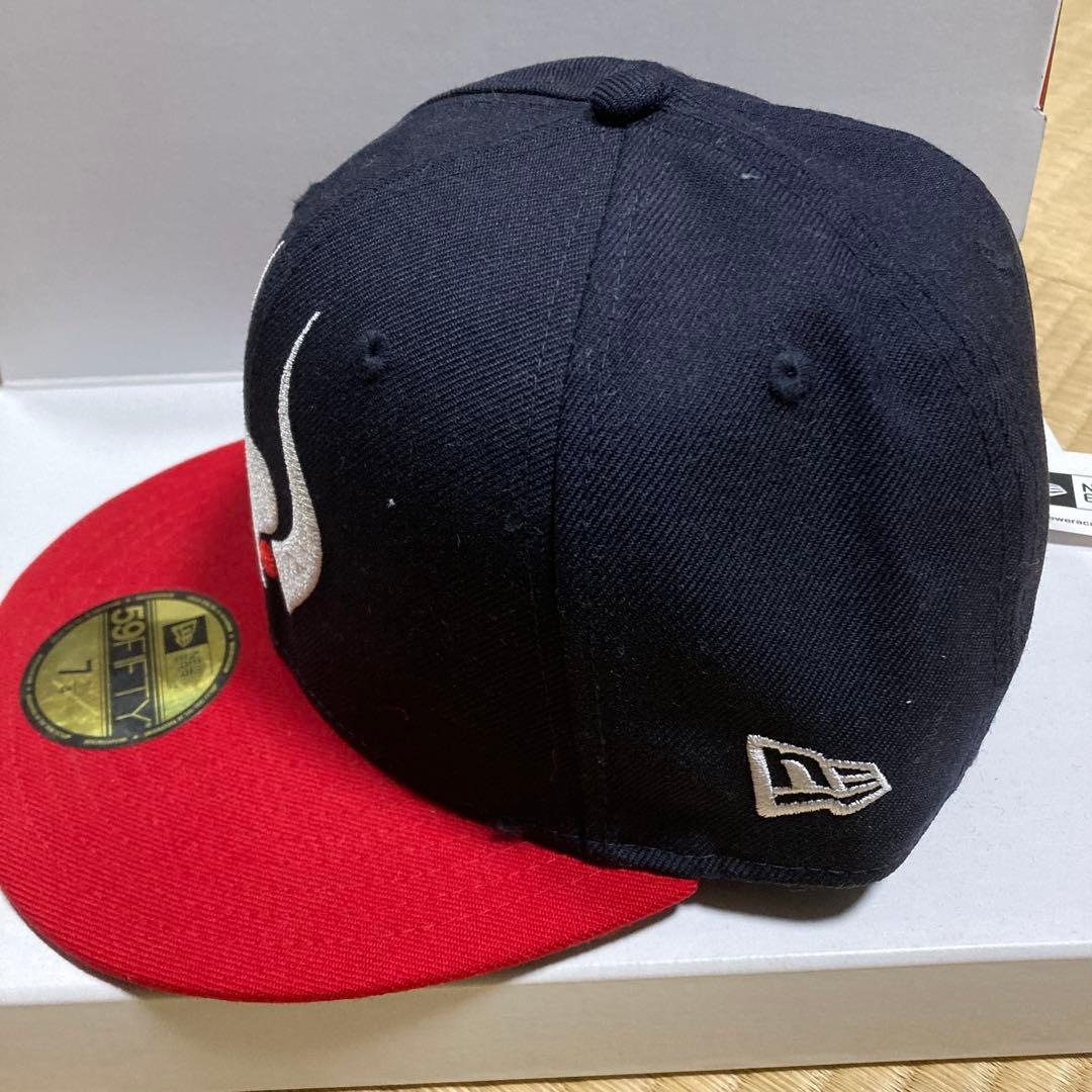 大阪近鉄バファローズ ニューエラ59FIFTY7 1/4 キャップ岡本太郎