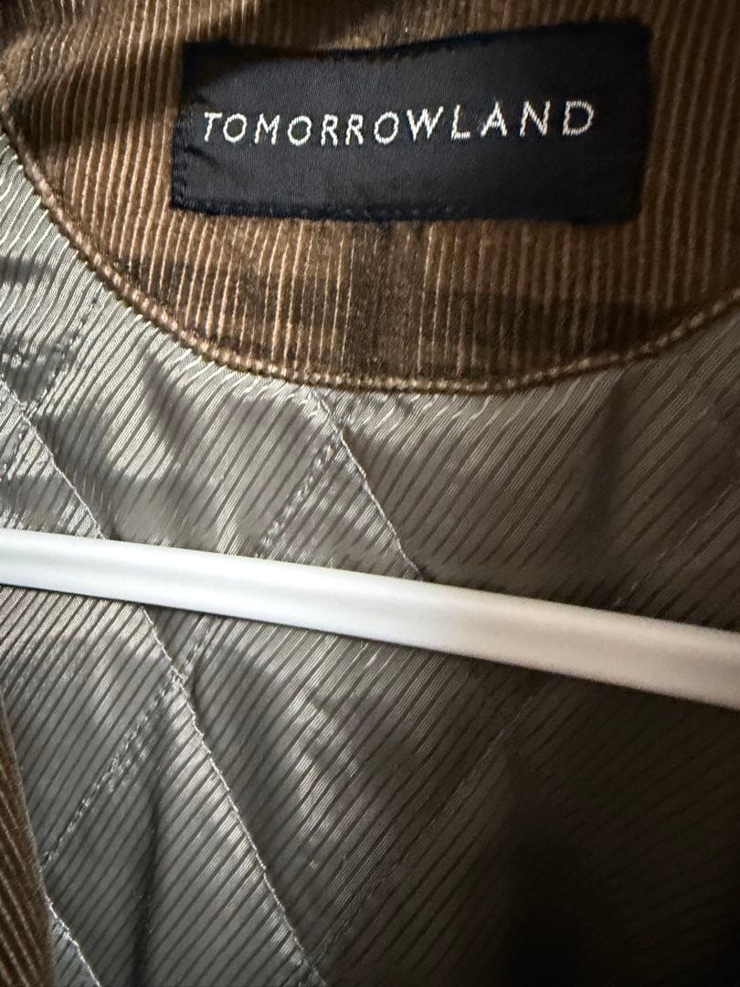 tomorrowland コーデュロイ　スウィングトップ