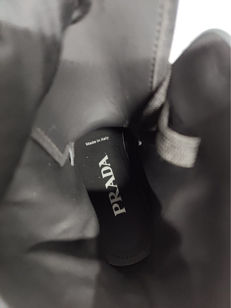PRADA モノリス ブーツ 23.5黒
