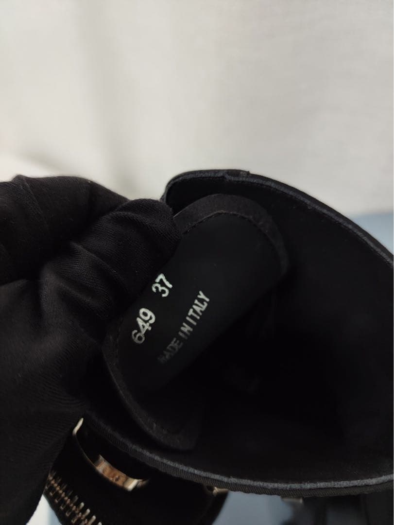 PRADA モノリス ブーツ 23.5黒