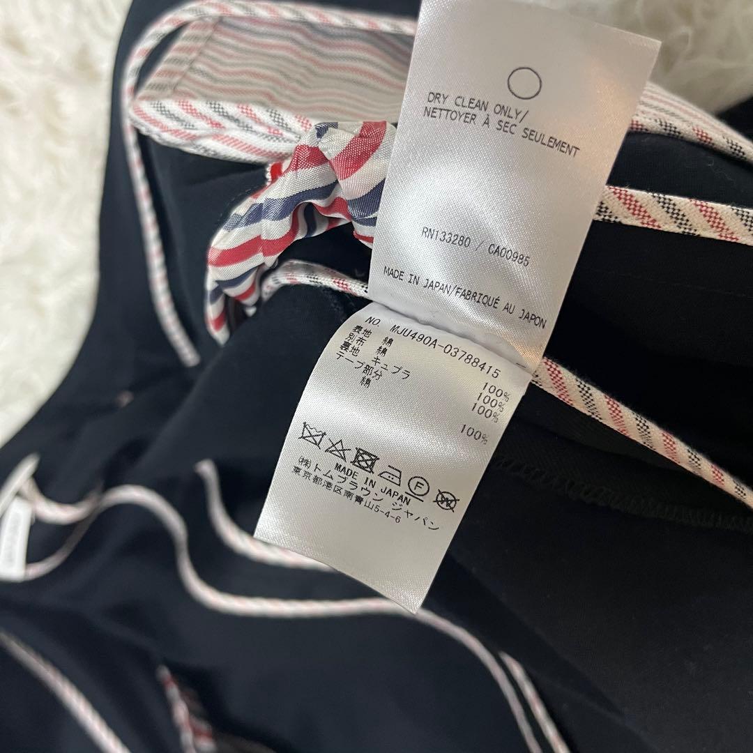 現行モデル トムブラウン Thom Browne 4bar テーラード ネイビー