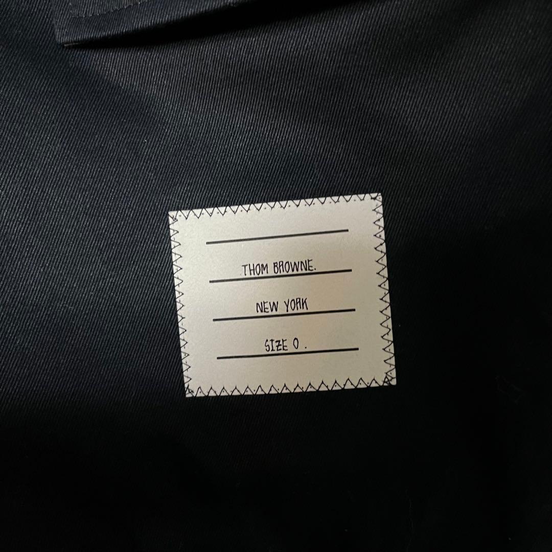 現行モデル トムブラウン Thom Browne 4bar テーラード ネイビー
