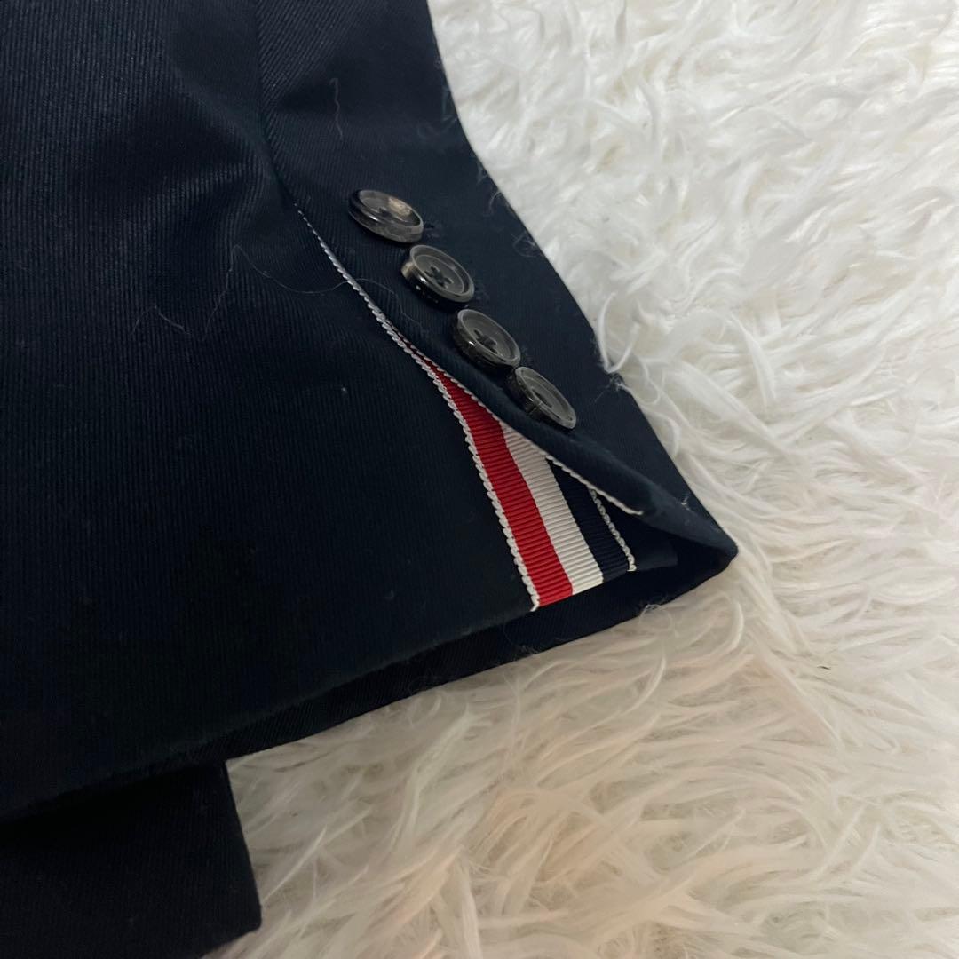 現行モデル トムブラウン Thom Browne 4bar テーラード ネイビー