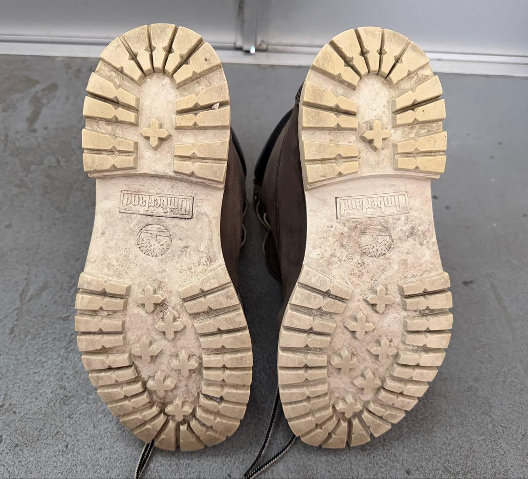 Timberland グレー ワークブーツ　オーダーカラー　24cm