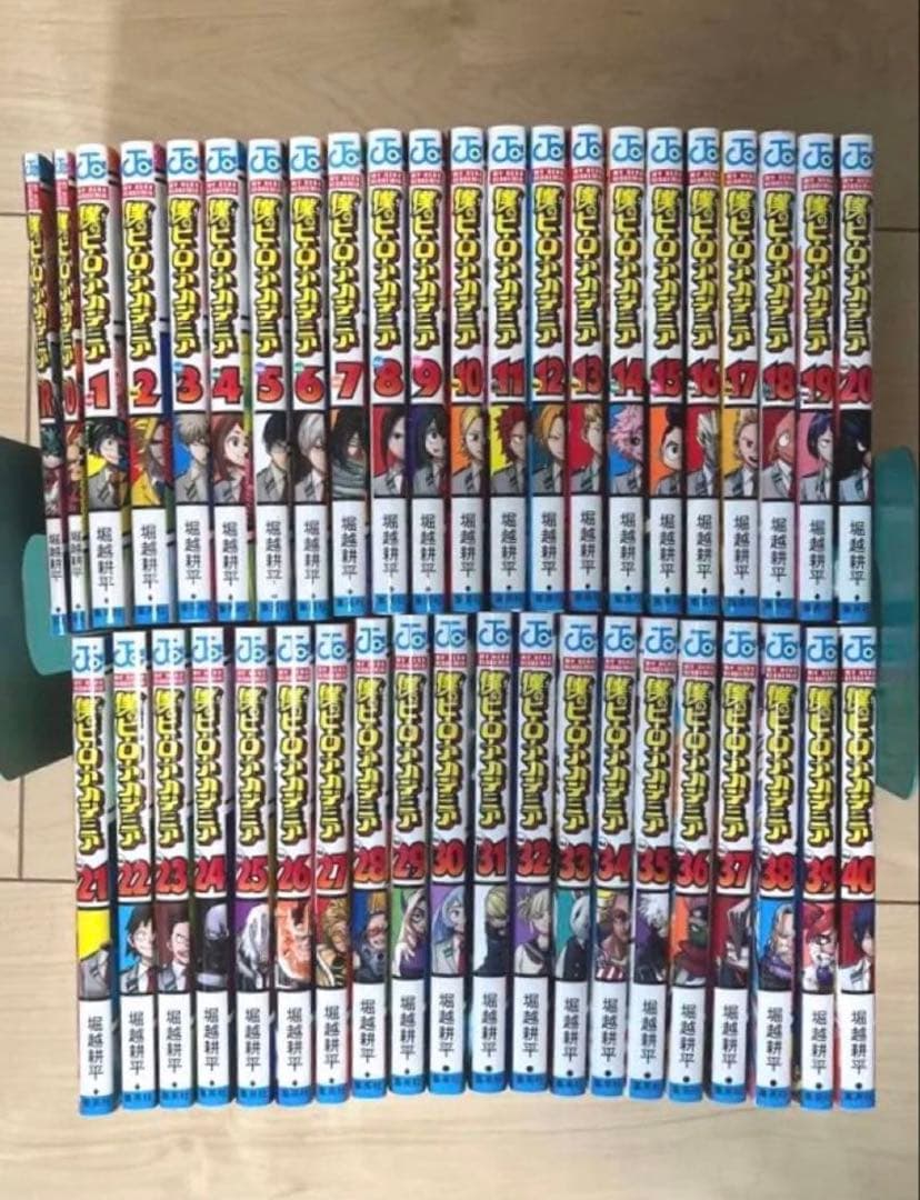 僕のヒーローアカデミア 1～40巻セット(+R、0巻)
