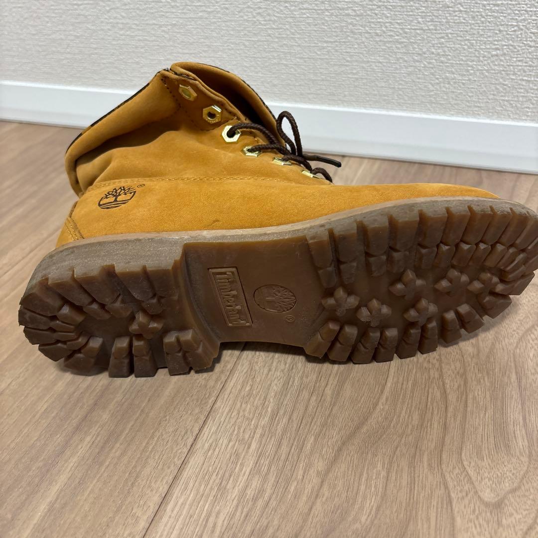 Timberland ブーツ ベージュ ドット柄　レディース23cm 即購入OK