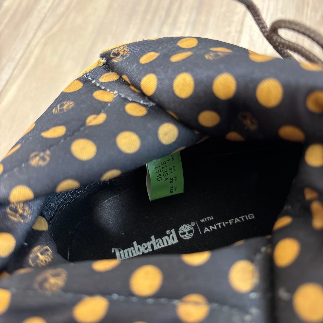 Timberland ブーツ ベージュ ドット柄　レディース23cm 即購入OK