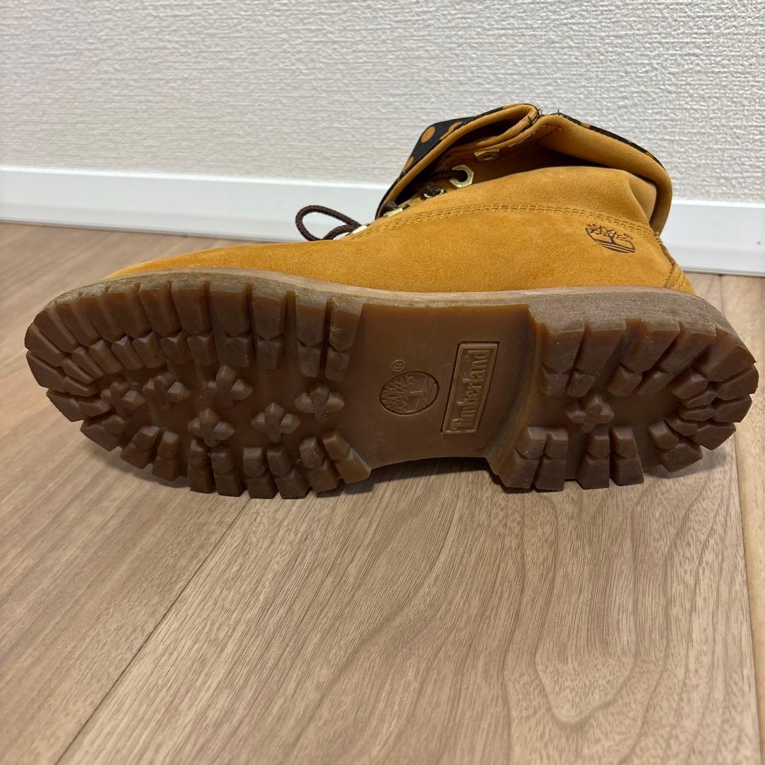 Timberland ブーツ ベージュ ドット柄　レディース23cm 即購入OK