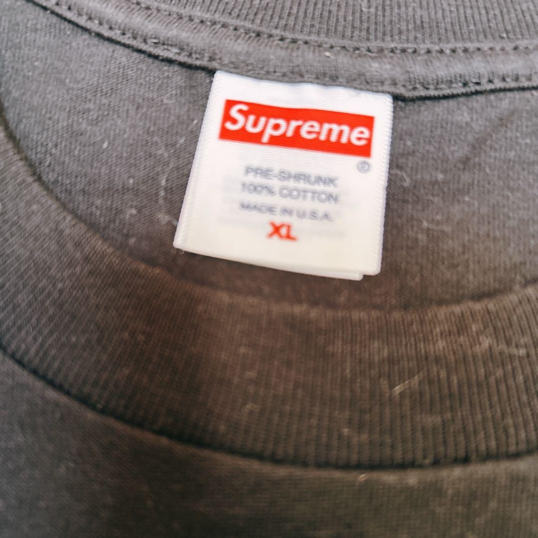 supreme シュプリーム　Varsity Tee ブラック　Tシャツ　XL