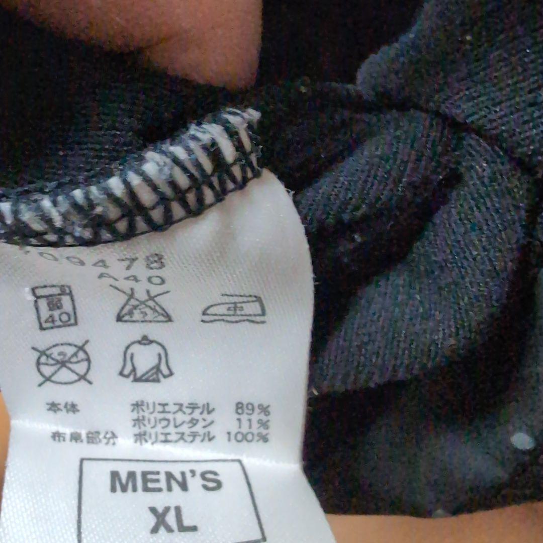 た NIKE GOLF ドット柄ハーフジップジャケット XL 黒 軽量