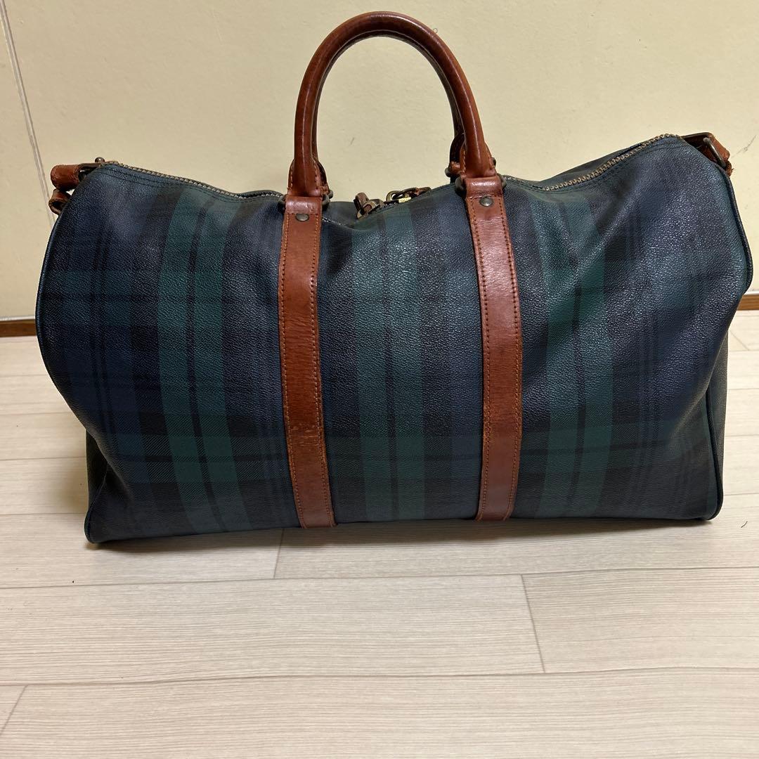 POLO RALPH LAUREN ラルフローレン ボストンバッグ チェック柄