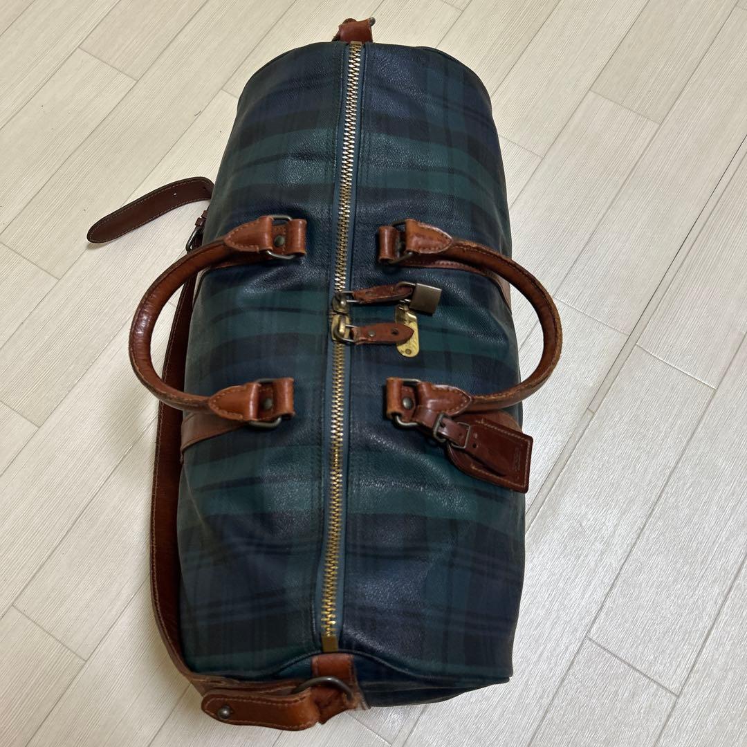 POLO RALPH LAUREN ラルフローレン ボストンバッグ チェック柄