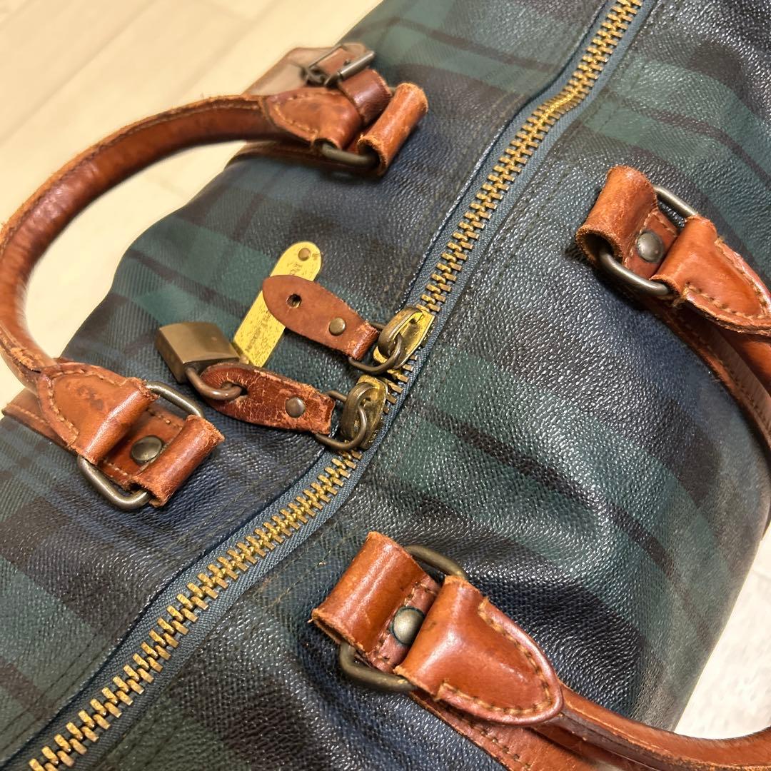 POLO RALPH LAUREN ラルフローレン ボストンバッグ チェック柄