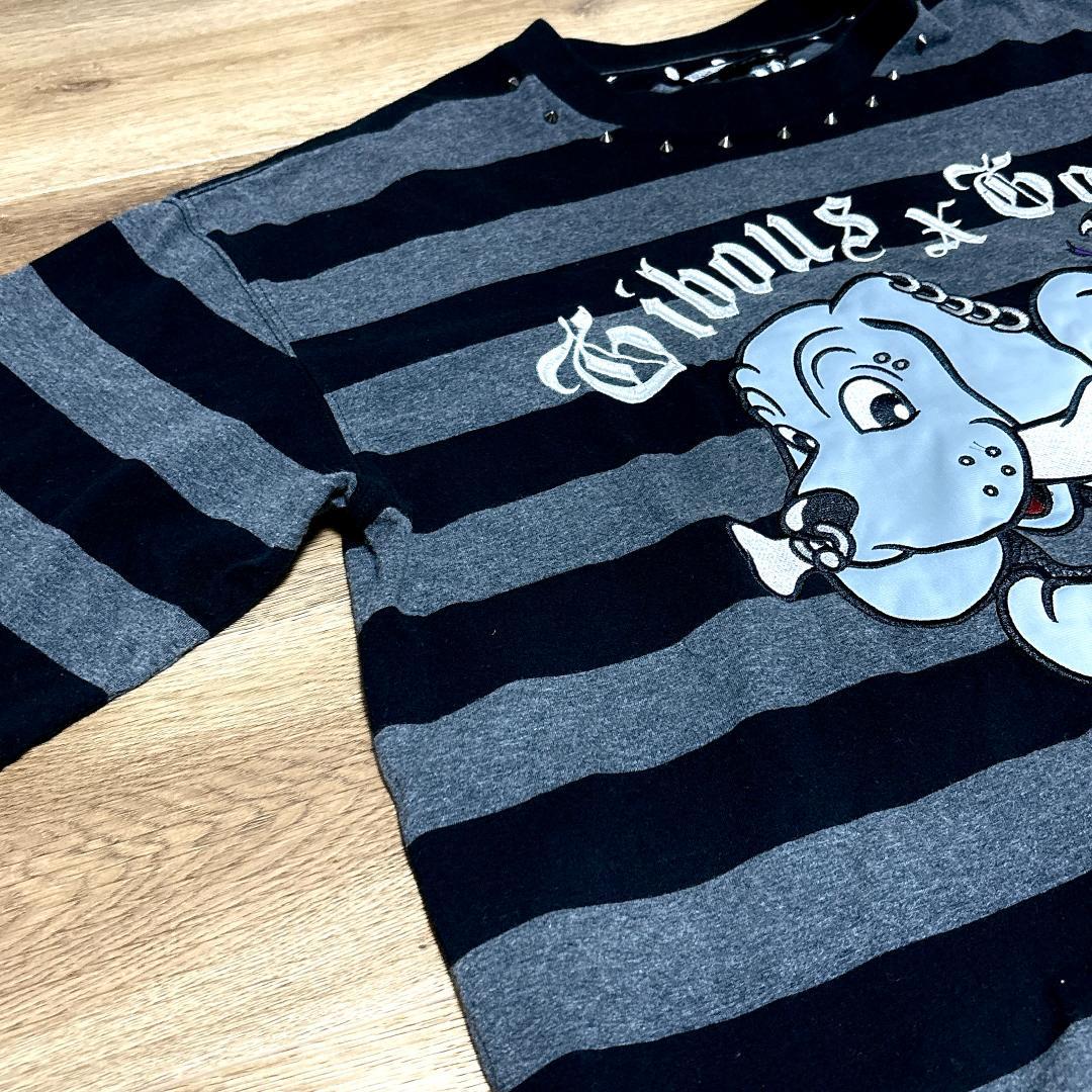 完売品✨GALFY×gibous ガルフィー SNAKE DOG STUDS T
