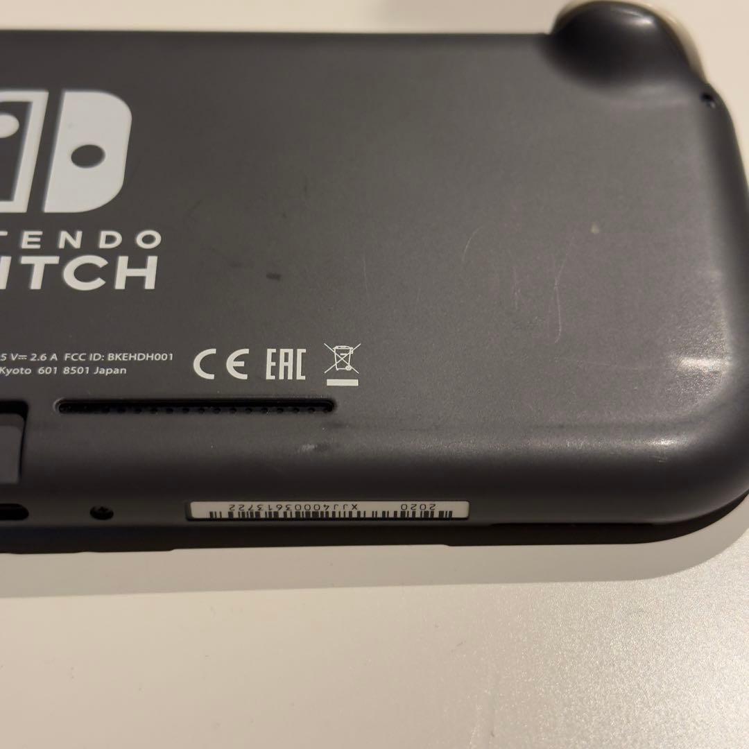 d*9様 Nintendo Switch Lite ジャンク品 グレー　動作確認