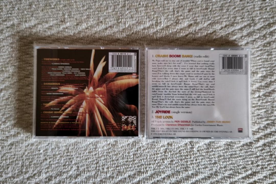ロクセット／ＲＯＸＥＴＴＥ　ＭＡＸＩ　ＣＤ　ＳＩＮＧＬＥ１０枚（輸入盤）