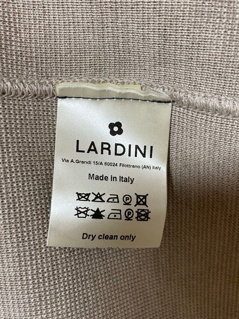 ラルディーニ ダブル テーラードジャケット ショールカラー 金ボタン