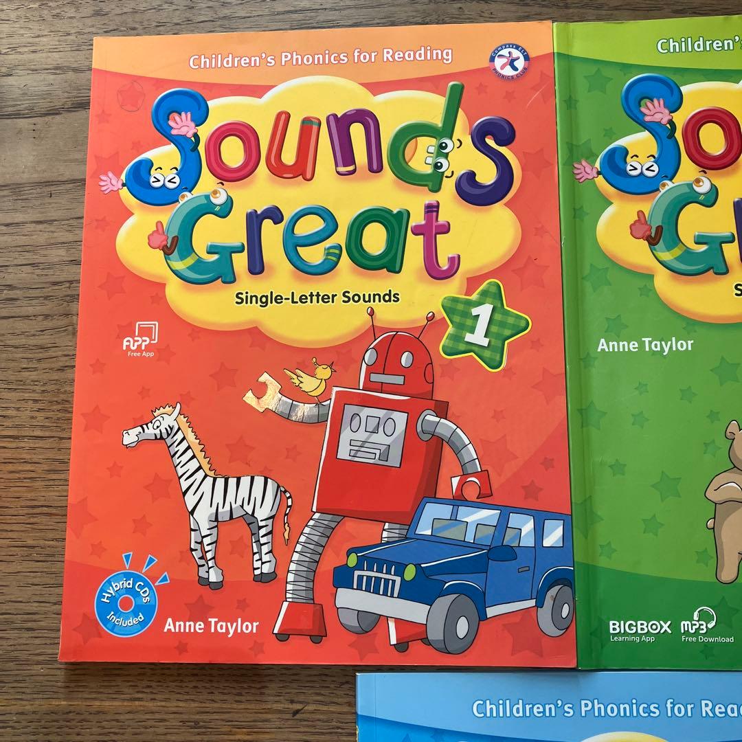 Sounds Great フォニックス教材 5冊セット