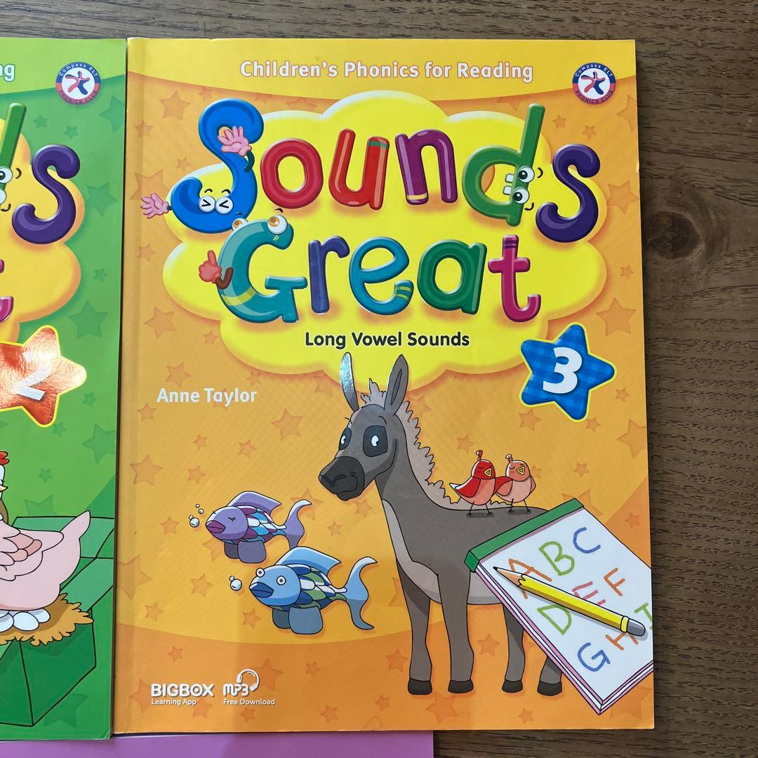 Sounds Great フォニックス教材 5冊セット