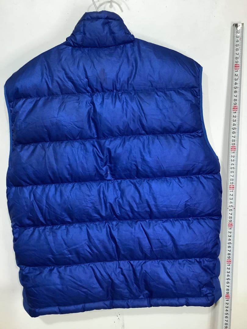 グラスホッパー 　Patagonia ダウンベスト M 青