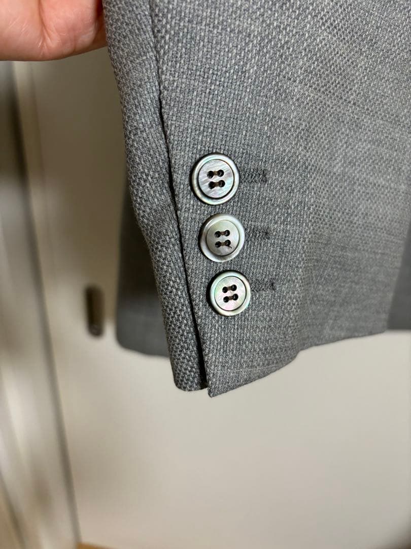 【美品】ゼニア　トロフィオ　メンズジャケット　グレー