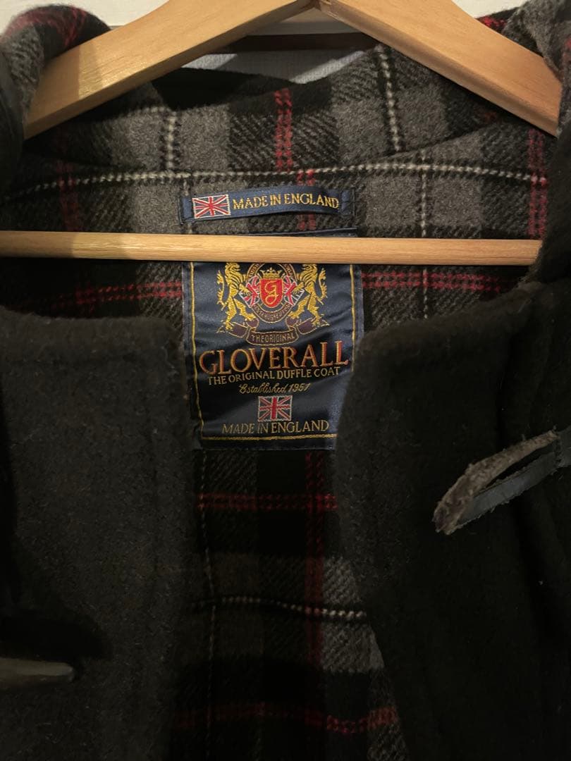 g*3様 gloverall ダッフルコート希少　XL キングストン　黒