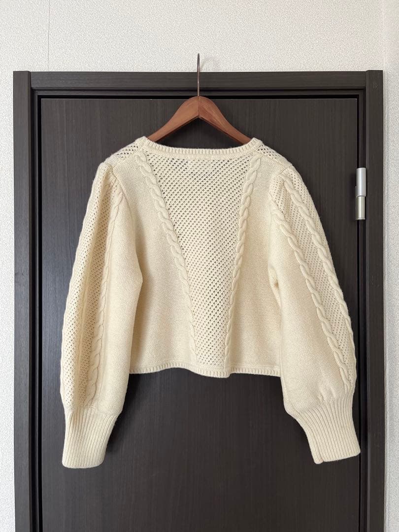 【foufou】 low gauge classical cardigan
