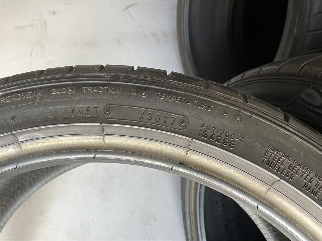 送料無料！ダンロップ SP SPORT MAXX 050+ 245/40R19