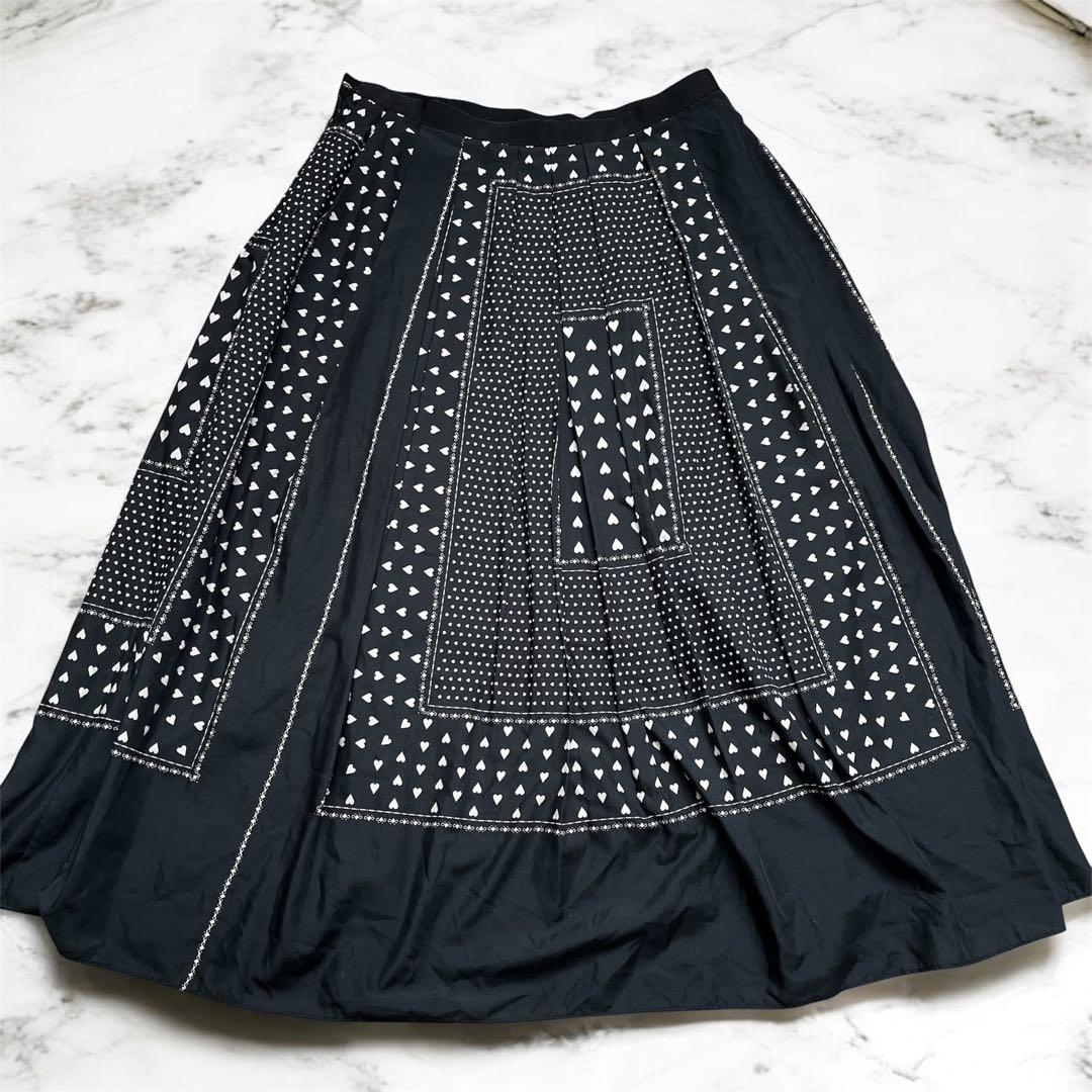 xsinxdx専用　sacai luck ハート ドット スカーフ柄