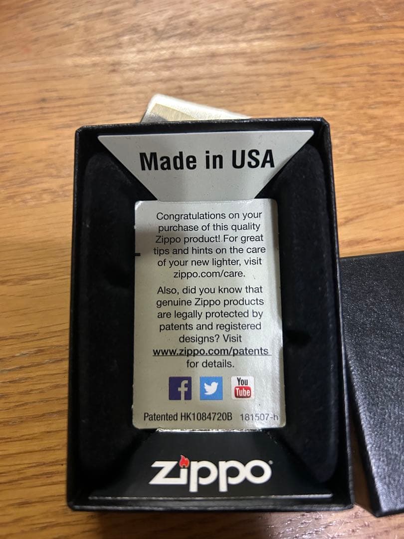 Zippoライター Freedom Winston