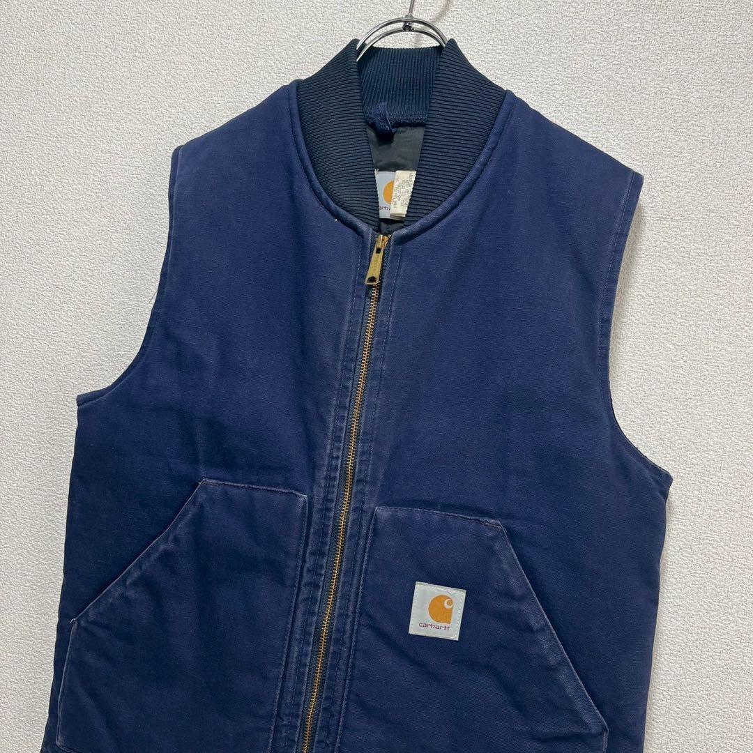 【スペシャル】90's 星タグ USA製 Carhartt ダックベスト M