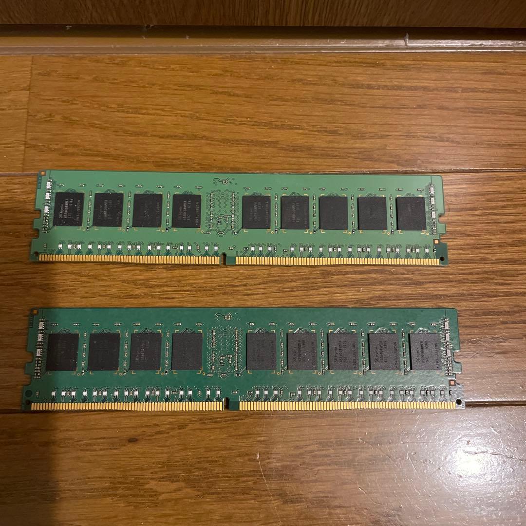 SK hynix 8GB×2枚 DDR4 PC4-2133P メモリ　サーバー用