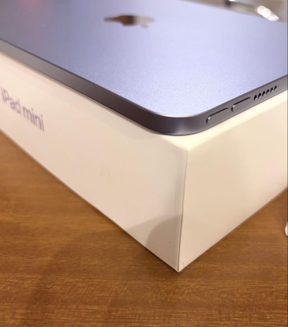 【美品】iPad mini 6 本体64GB wifiモデル　パープル色