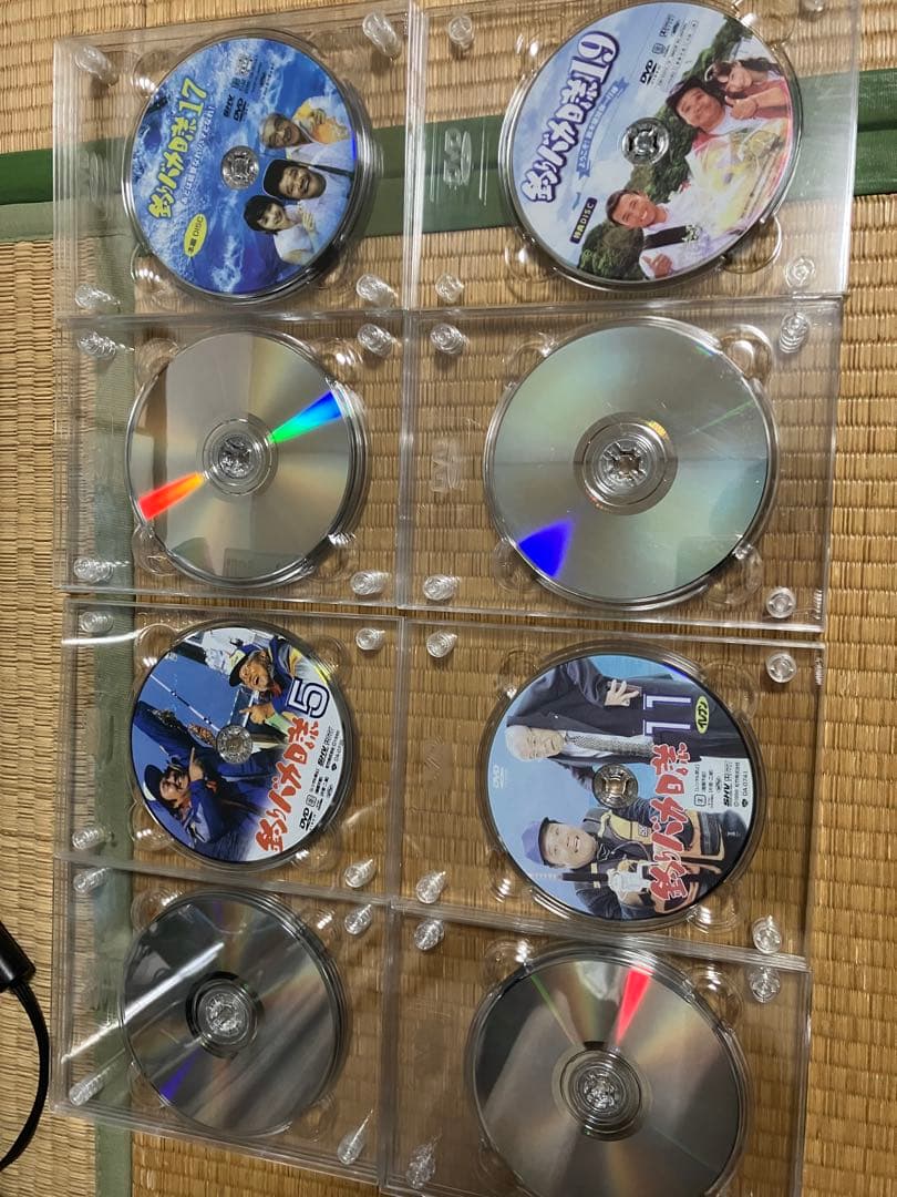 訳ありDVD 釣りバカ日誌大漁箱　全巻セット化粧箱とブックレット無し他不備あり