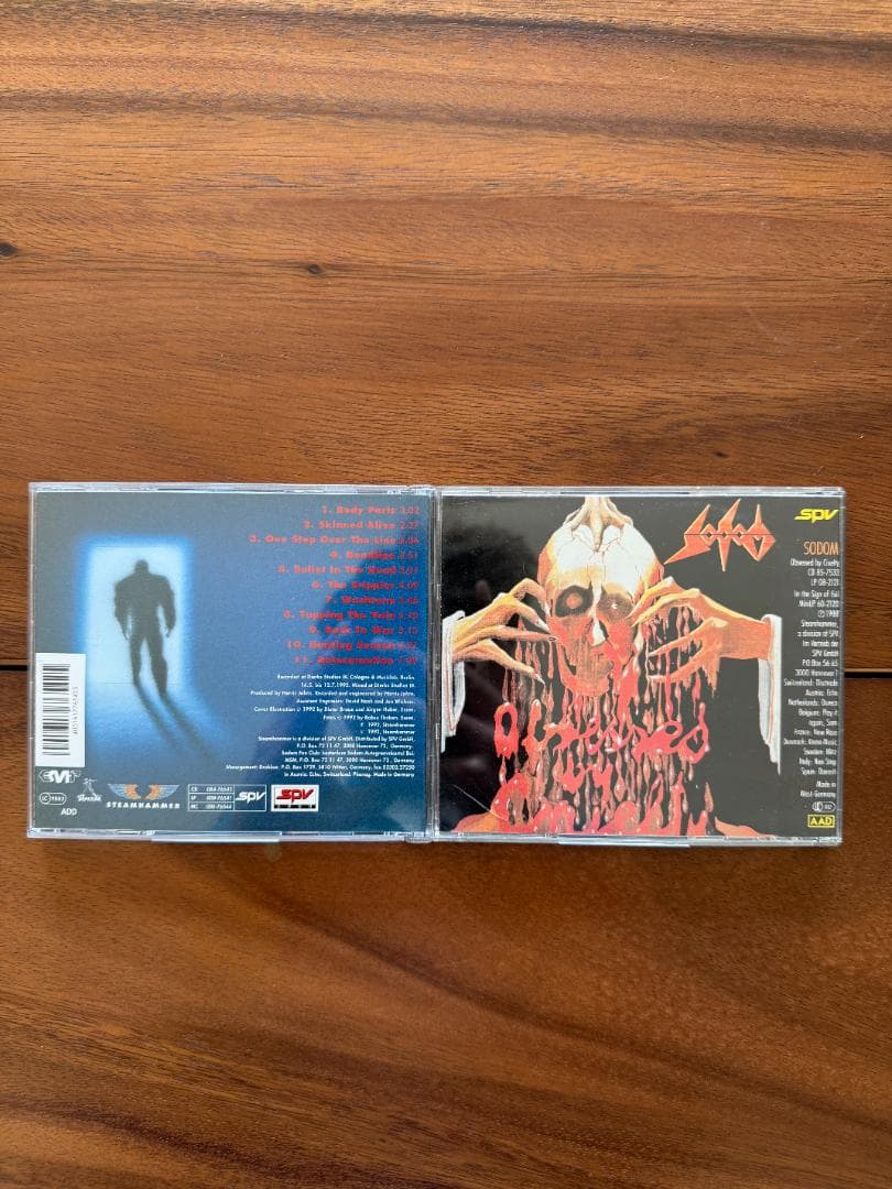 SODOM CD 2枚セット ドイツ盤