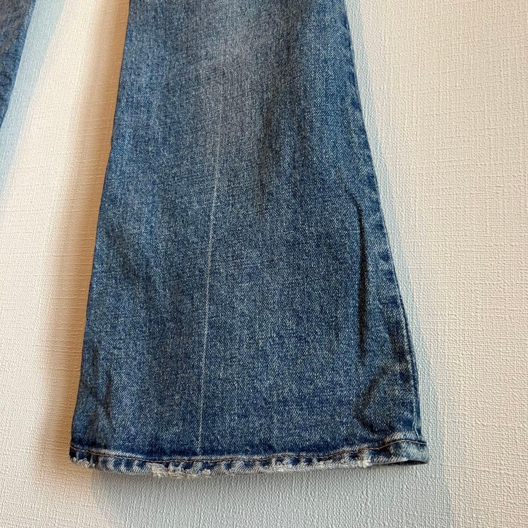 moussy MVS FLARE ハイウエスト フレアデニム 23 日本製 美脚