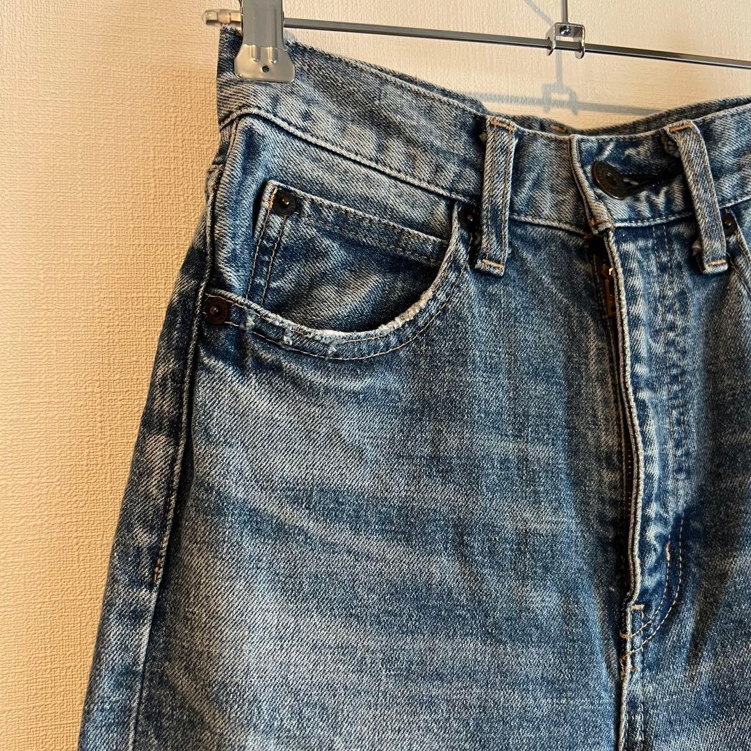 moussy MVS FLARE ハイウエスト フレアデニム 23 日本製 美脚