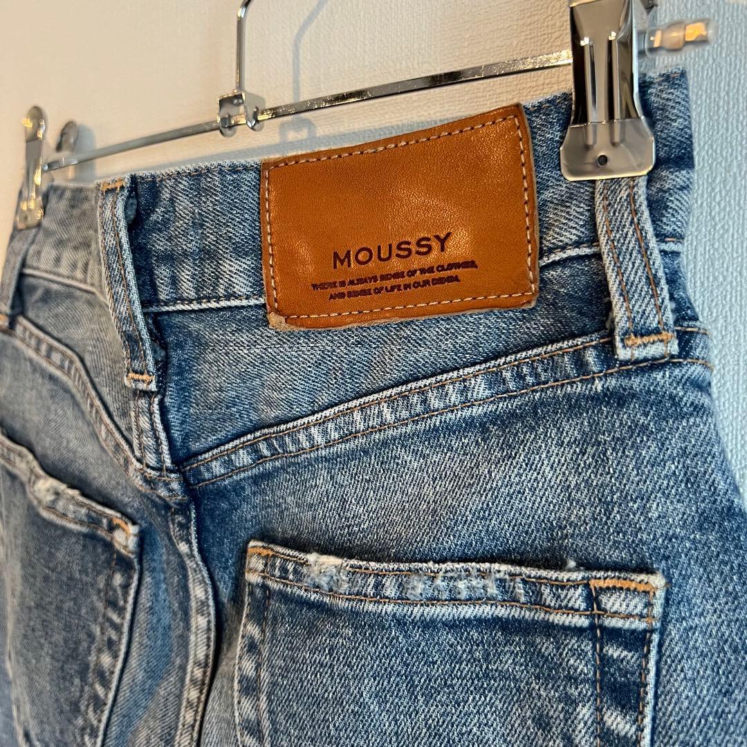 moussy MVS FLARE ハイウエスト フレアデニム 23 日本製 美脚