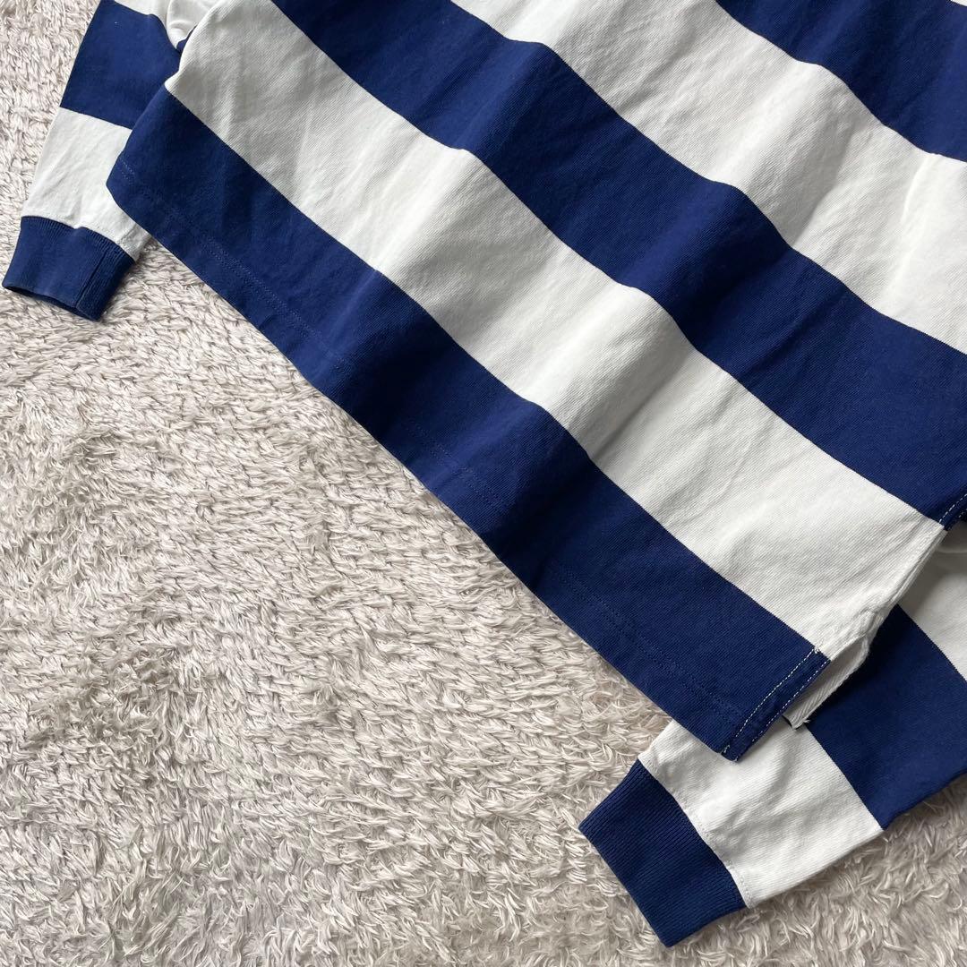 美品 現行 polo ralph lauren クロップドラガーシャツ S