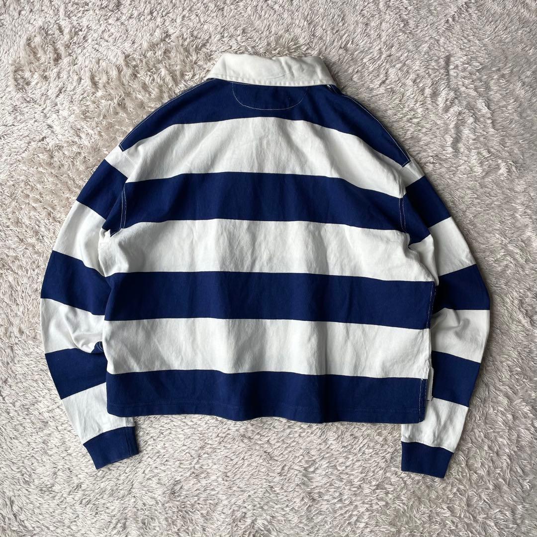 美品 現行 polo ralph lauren クロップドラガーシャツ S